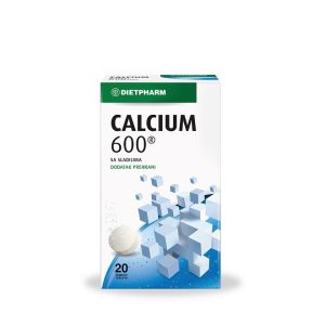DIETPHARM Calcium 600 20 šumećih tableta