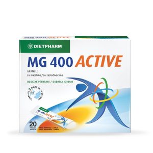 DIETPHARM MG 400 Active granule 20 vrećica