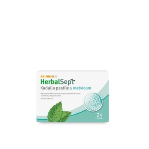 DR. THEISS HerbalSept Kadulja 24 pastile s metvicom