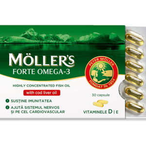 MOLLERS Omega 3 forte 150 kapsula