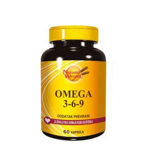 NATURAL WEALTH Omega 3-6-9 60 kapsula