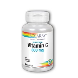 SOLARAY Vitamin C 800 mg 90 kapsula
