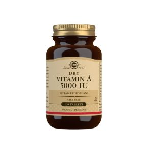 SOLGAR Vitamin A 5000 IU 100 tableta