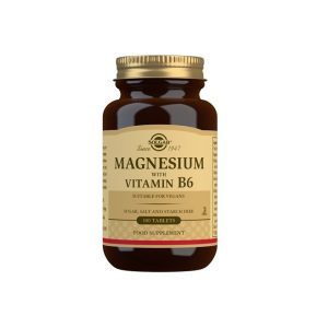 SOLGAR Magnezij s Vitaminom B6 100 tableta