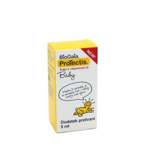 BIOGAIA Protectis Baby kapi + Vitamin D3 5 ml