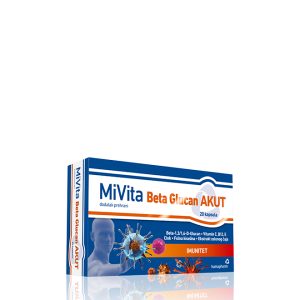 HAMAPHARM MiVita Beta Glucan AKUT 20 kapsula