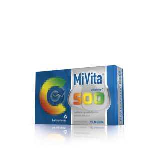 HAMAPHARM MiVita Vitamin C 500 45 kapsula