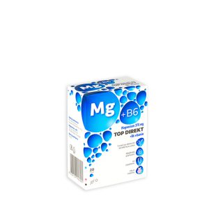 Magnesium 375 mg Top Direkt + B6 vitamin 20 vrećica